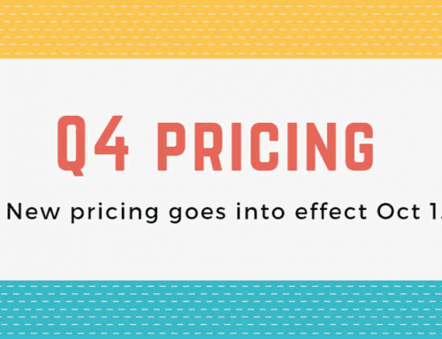 Q4 Pricing Now In Effect